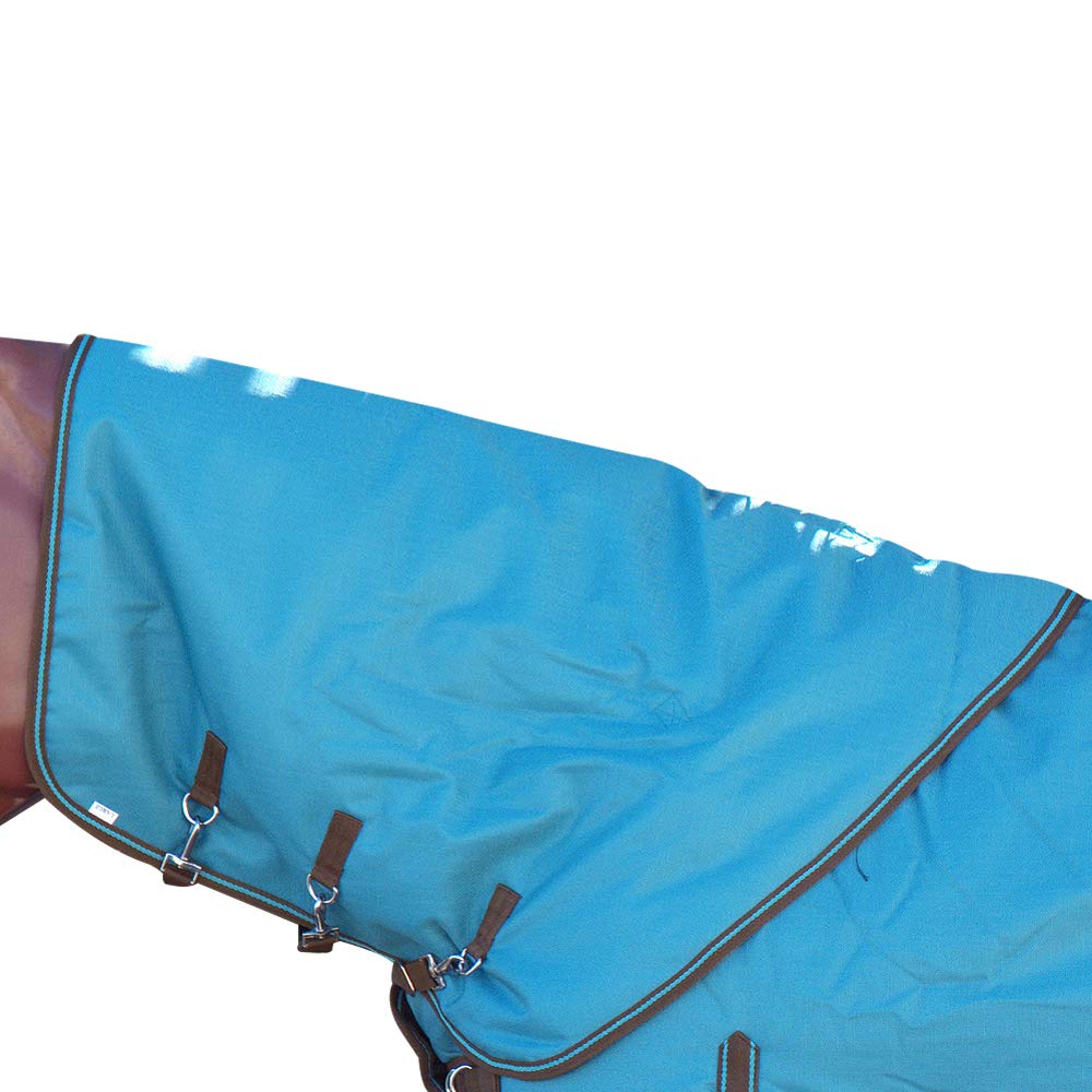 HILASON 1200D Winter Waterproof Poly Turnout Horse Hood Neck Cover | Covers for Horses