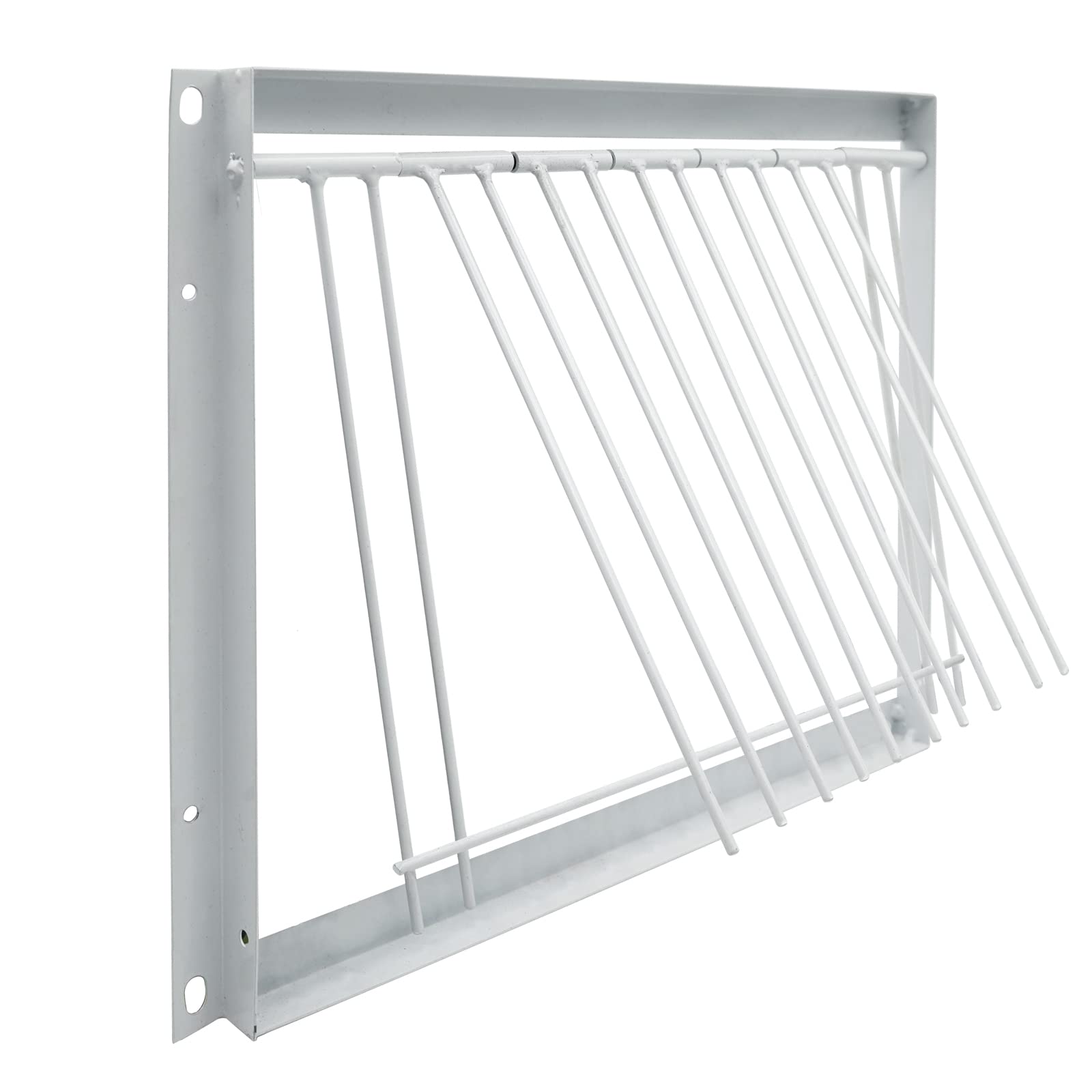 Junniu 11.8In/30Cm Pigeon Cage Door One Way Entrance Door Bird T Trap Birdcage Iron Wire Trap Door For Racing Pigeon Bird Cage B