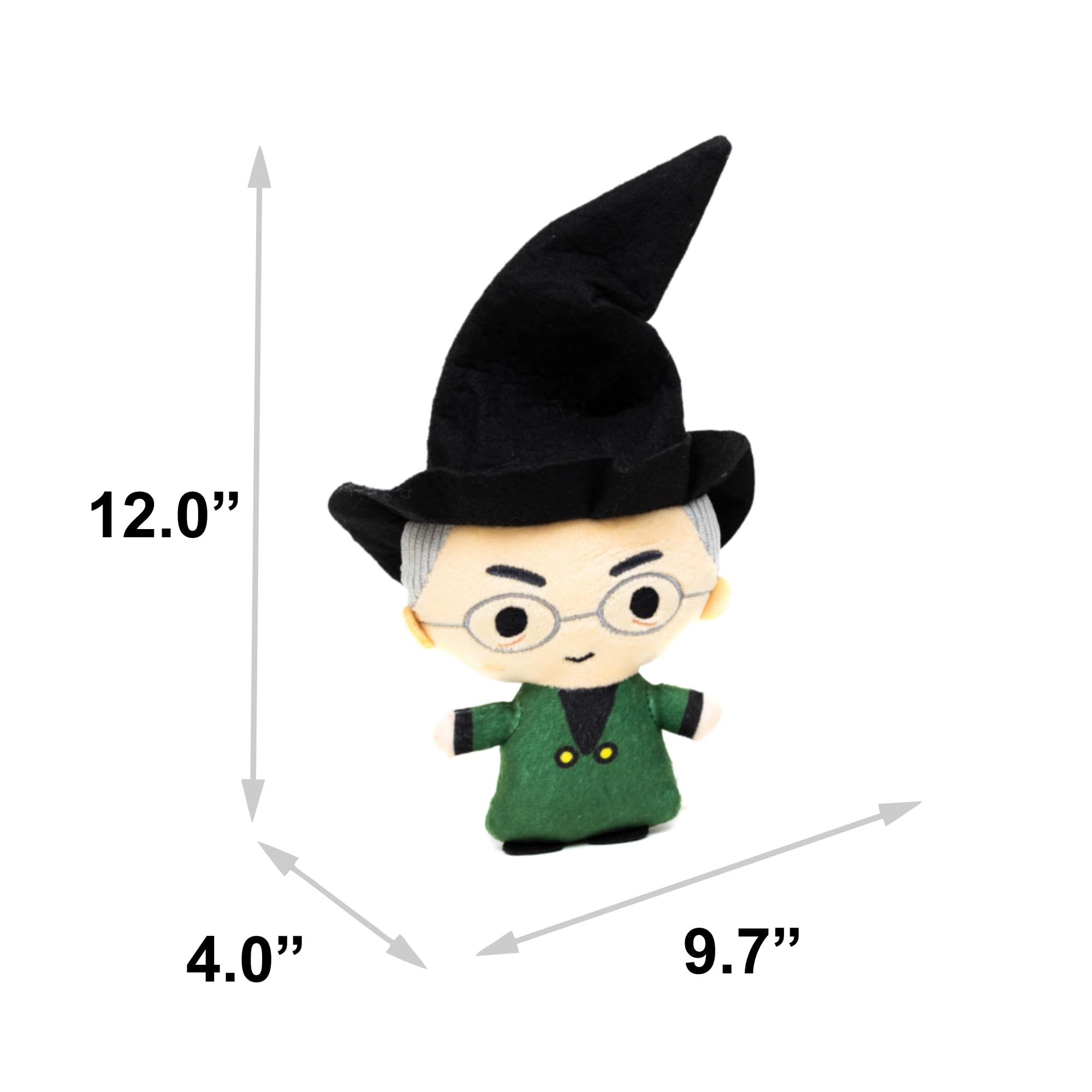 Buckle-Down The Wizarding World Of Harry Potter Dog Toy, Harry Potter Professor Minerva Standing Charm Full Body Pose Pet Toy, P