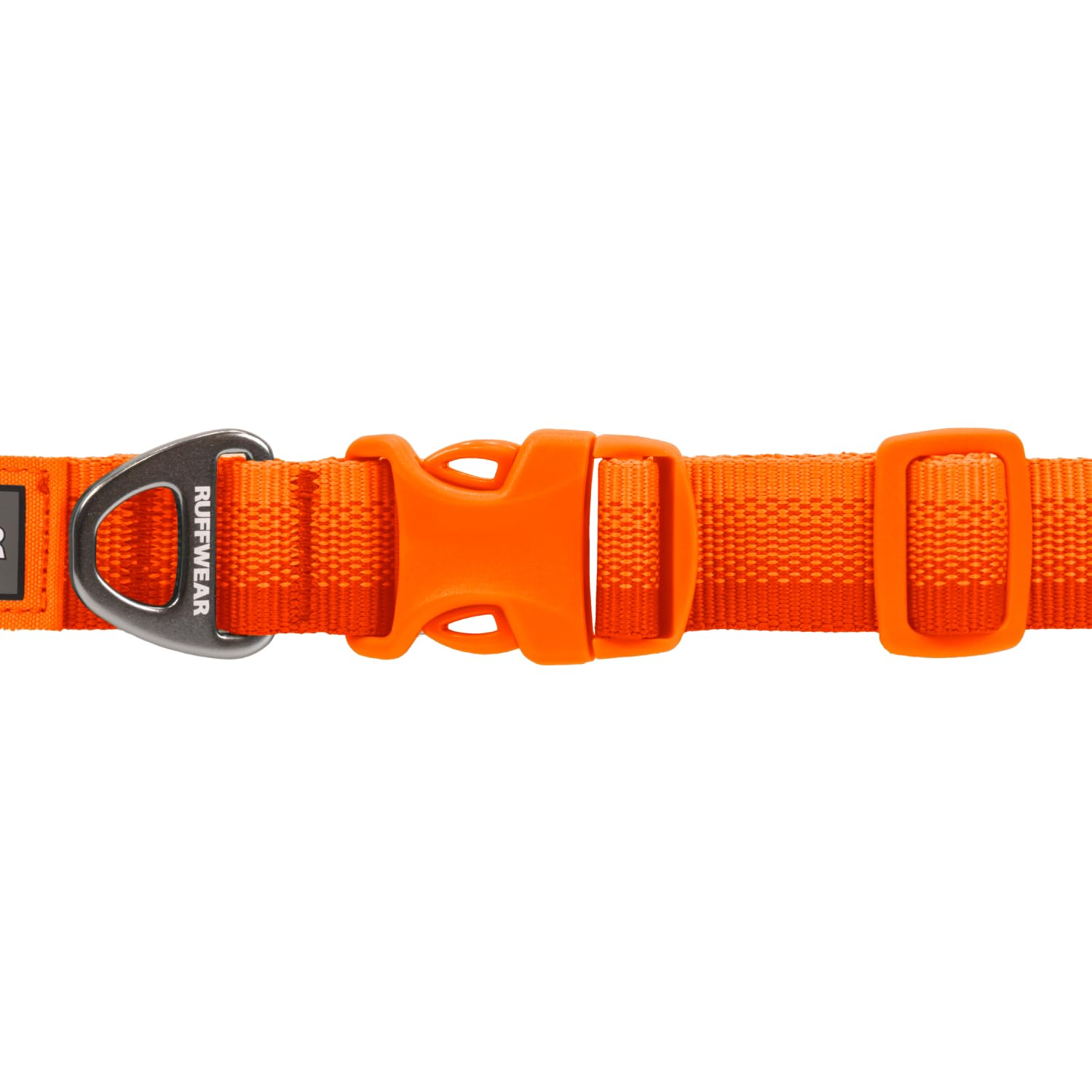 Ruffwear, Front Range Dog Collar, Durable And Comfortable Collar For Everyday Use, Blaze Orange, 11''-14''