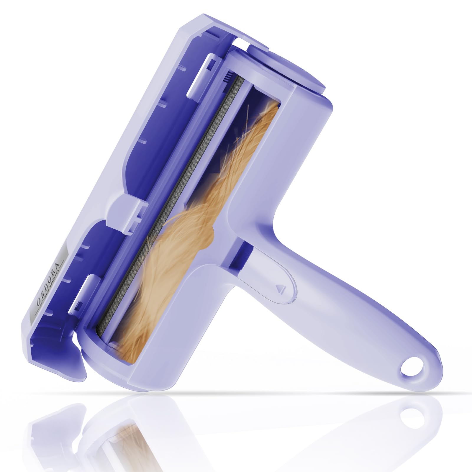 Ordora Pet Hair Remover For Couch, Reusable Dog Hair Remover Roller For Dog & Cat, Self-Cleaning, No Adhesive Or Sticky Tape Nee