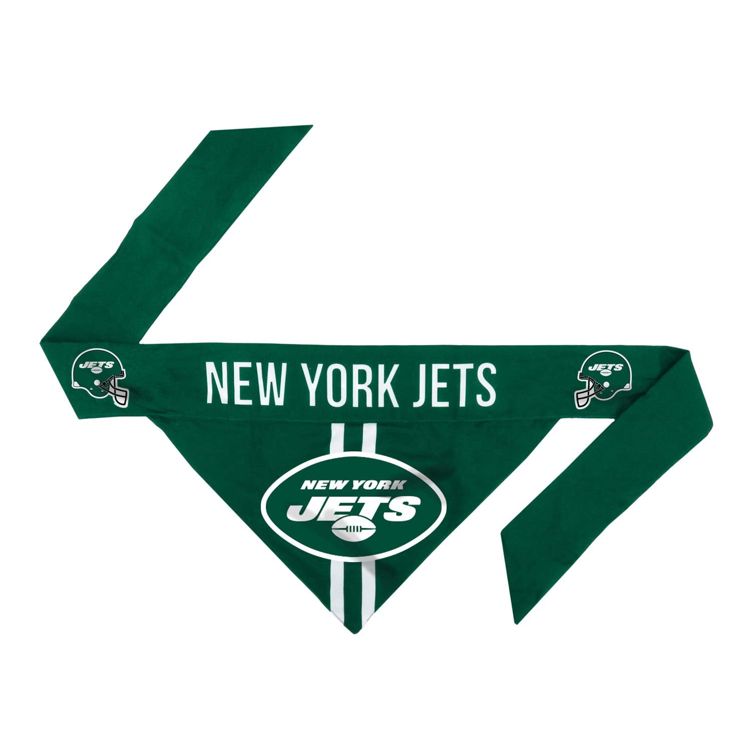 Littlearth Unisex-Adult NFL New York Jets Pet Bandana, Team Color, Small