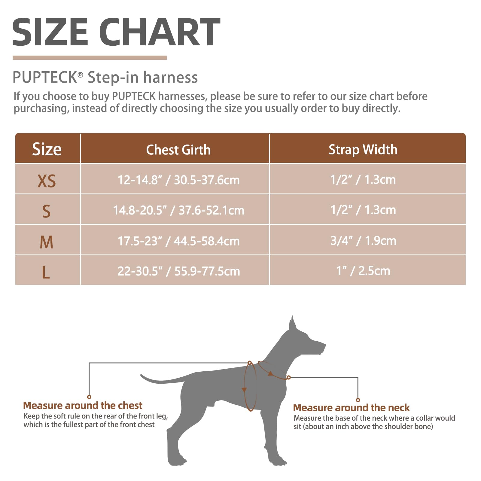 Pupteck No Pull Dog Harness Soft Adjustable Basic Nylon Step In Puppy Vest Outdoor Walking With Id Tag, Christmas, M