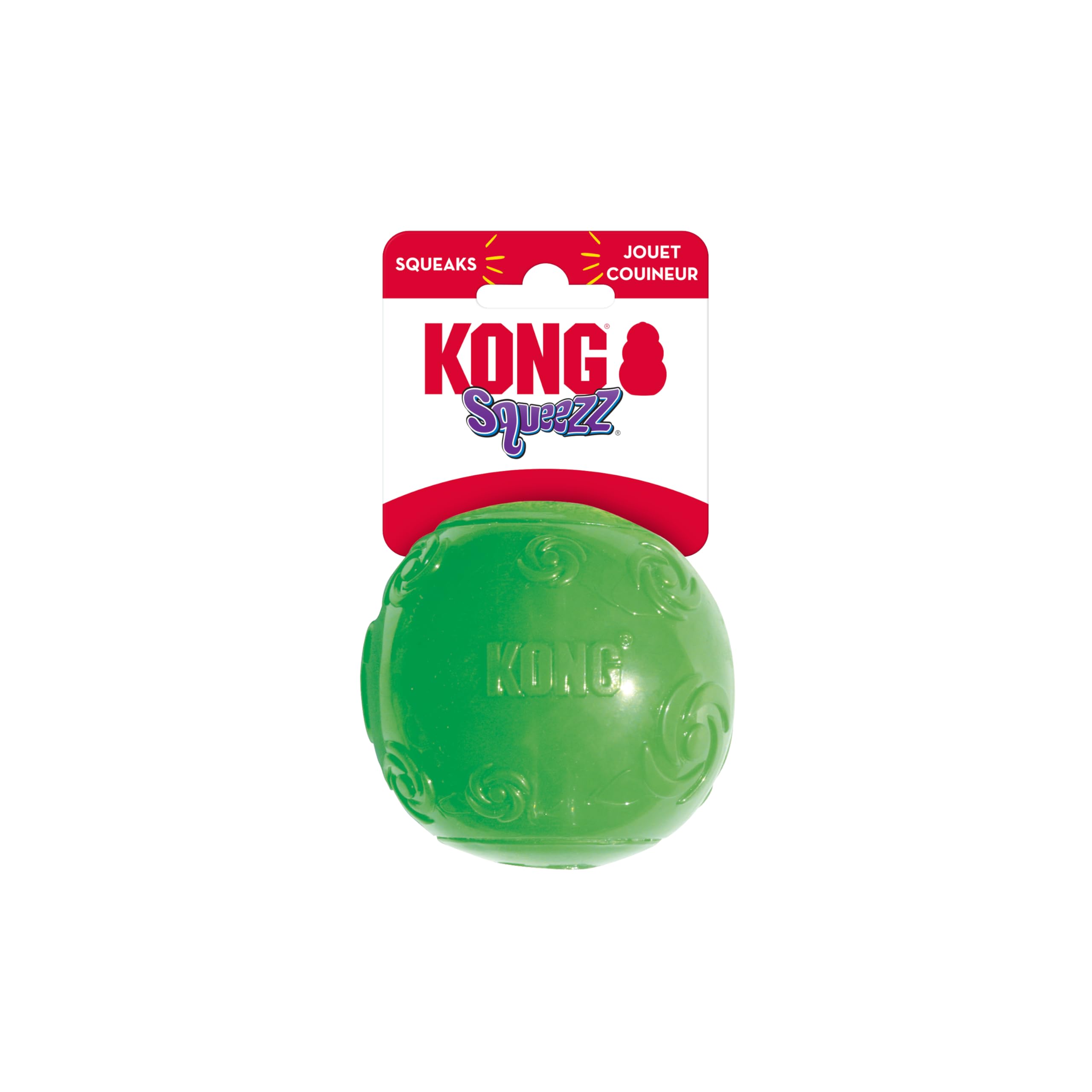 KONG Squeezz Ball Dog Toy, X-Large, Colors Vary