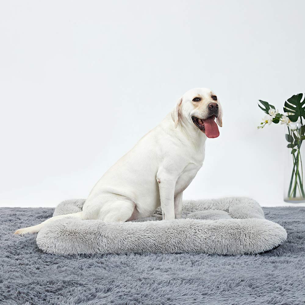 Dog Bed Large Size Dogs, Washable Dog Crate Bed Cushion, Dog Crate Pad Large Dogs 42''
