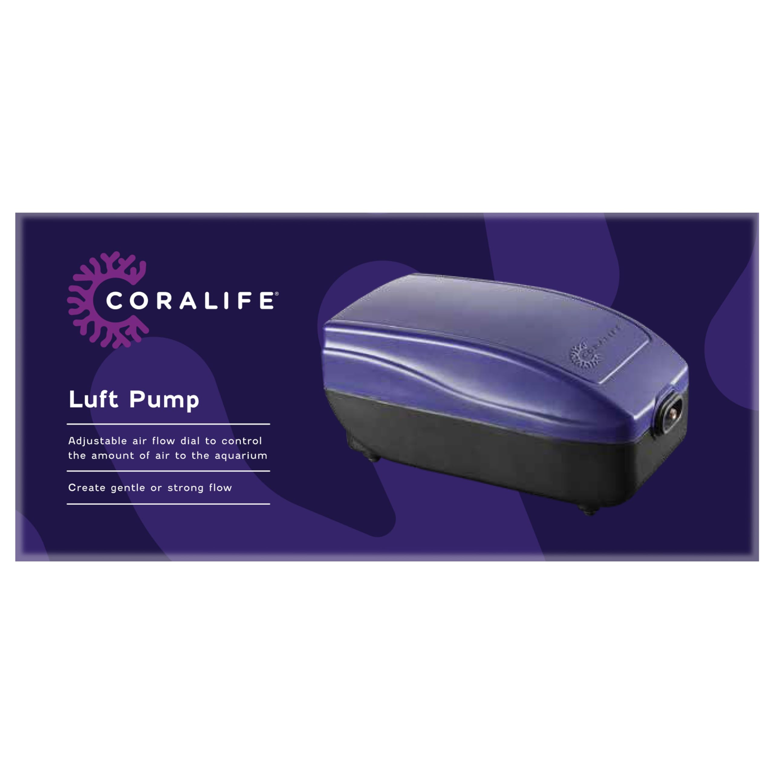Coralife Aquarium Fish Tank Marine Salt Water Or Fresh Water Luft Air Pump