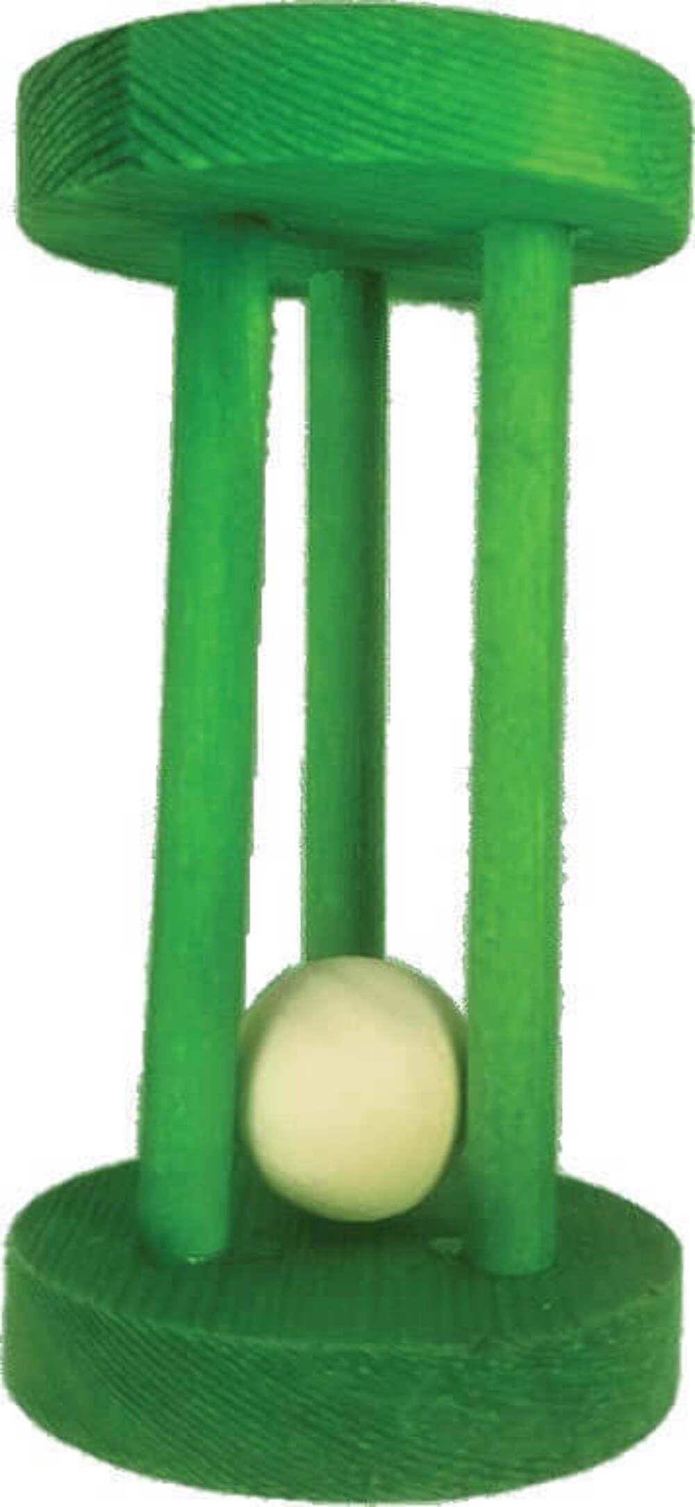 A&E Cage Company 52400982: Toy Wood Cylinder Puzzle W/Ball