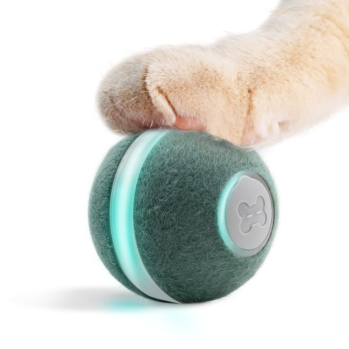 Cheerble Interactive Cat Ball Toy, Automatic Moving Ball Puzzle Toy For Indoor Cat Kitten, Smart AntiDepression Pet Toy Fun Gif