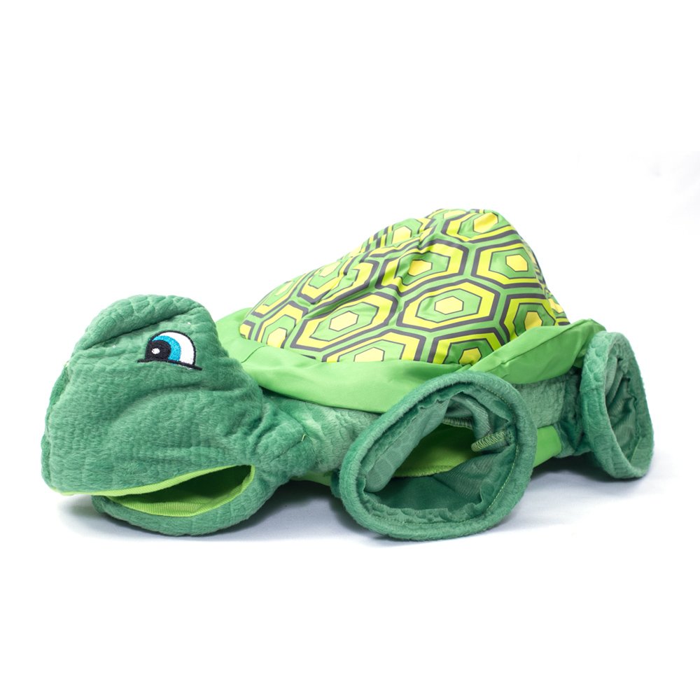 Marshall Pet Products Ferret Turtle Tunnel Toy - Fun Turtle-Shaped Ferret Toy In Green, Encourages Play And Exploration, Durable Design, One Size For Small Pets