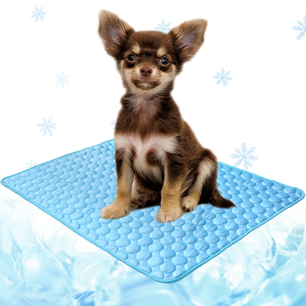 Nxdzi Dog Cooling Mat For Dogs, Pet Cooling Pad Bed For Dog Easy Washable For All Types Of Pets And Perfect For Both Indoor And 