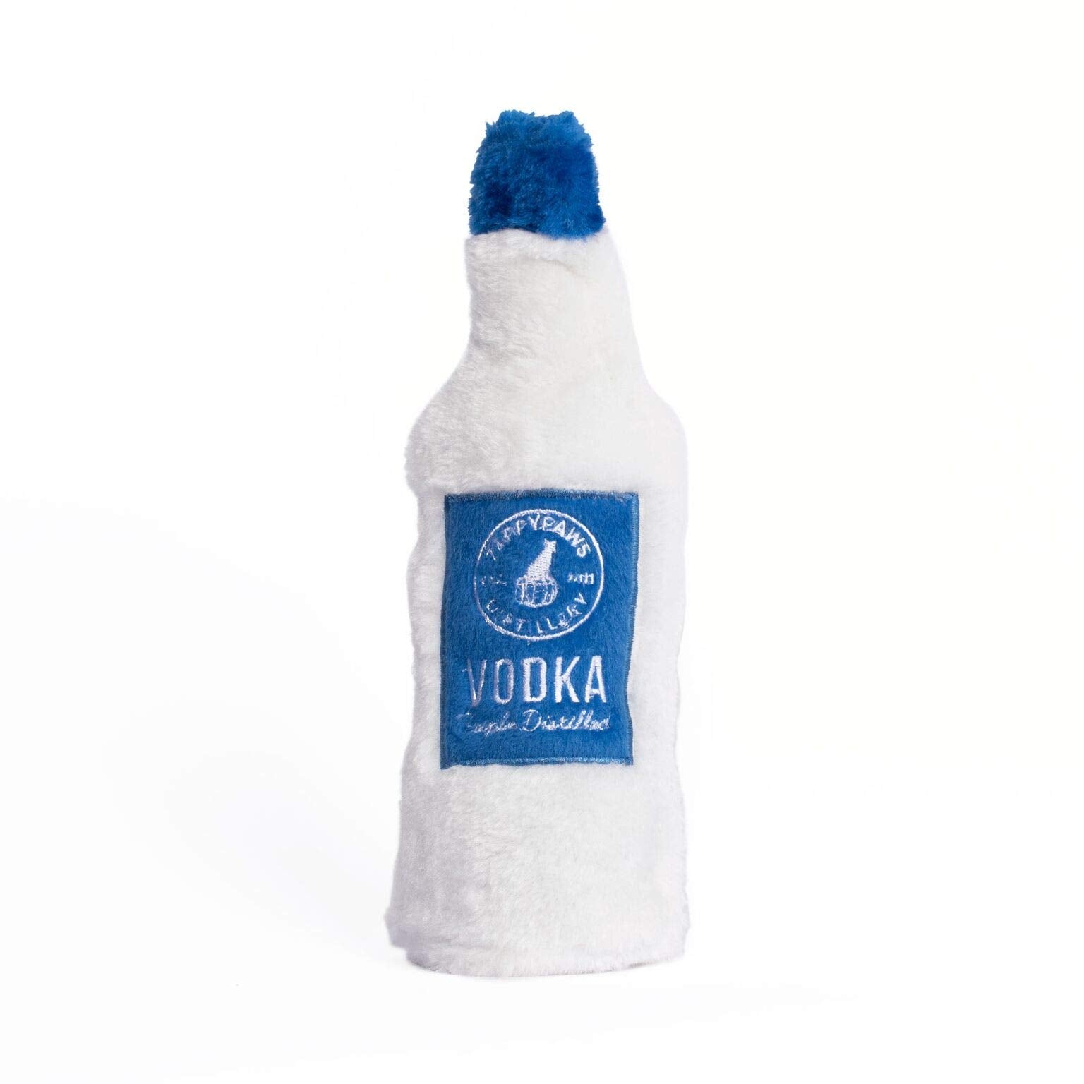 Zippypaws Happy Hour Crusherz - Zippy Paws Dog Toy For Large And Small Dogs, Crinkle Dog Toy With No Stuffing, Squeaky Dog Toy Pack Of 1, Vodka
