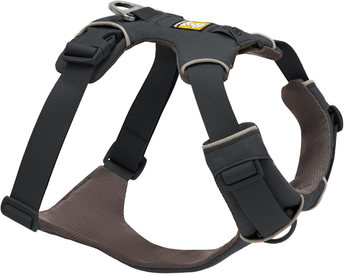 Ruffwear, Front Range Dog Harness, Reflective And Padded, No Pull Harness For Training And Everyday, Basalt Gray, X-Small