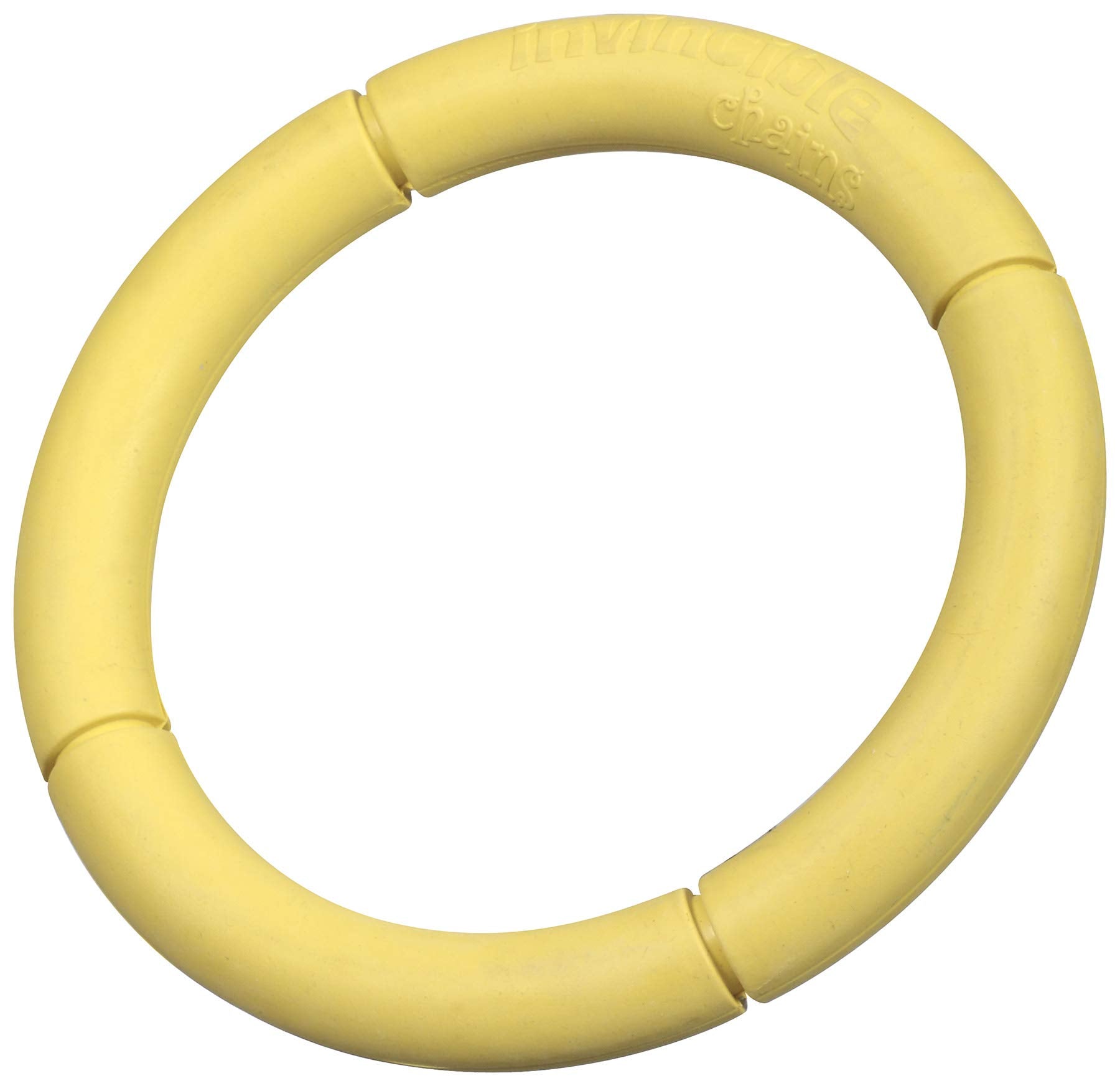 JW Pet Invincible Chains LS Dog Toy, Large, Assorted Colors, Rubber, Model 43133