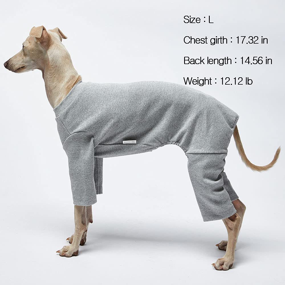 Lucky Petter Basic Soft Dog Pajamas For Small Dog Onesie Doggie Jammies Dog Shirt Stretchable Dog Jumpsuit Bodysuit Pjs (X-Small, Basic Black)