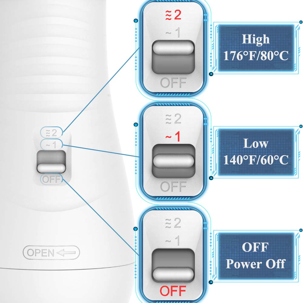 Livekey Pet Hair Dryer, 2 In 1 Pet Grooming Hair Dryer With Slicker Brush, Home Dog Hair Dryer With Adjustable 2 Temperatures Settings, For Small And Medium Dogs And Cats