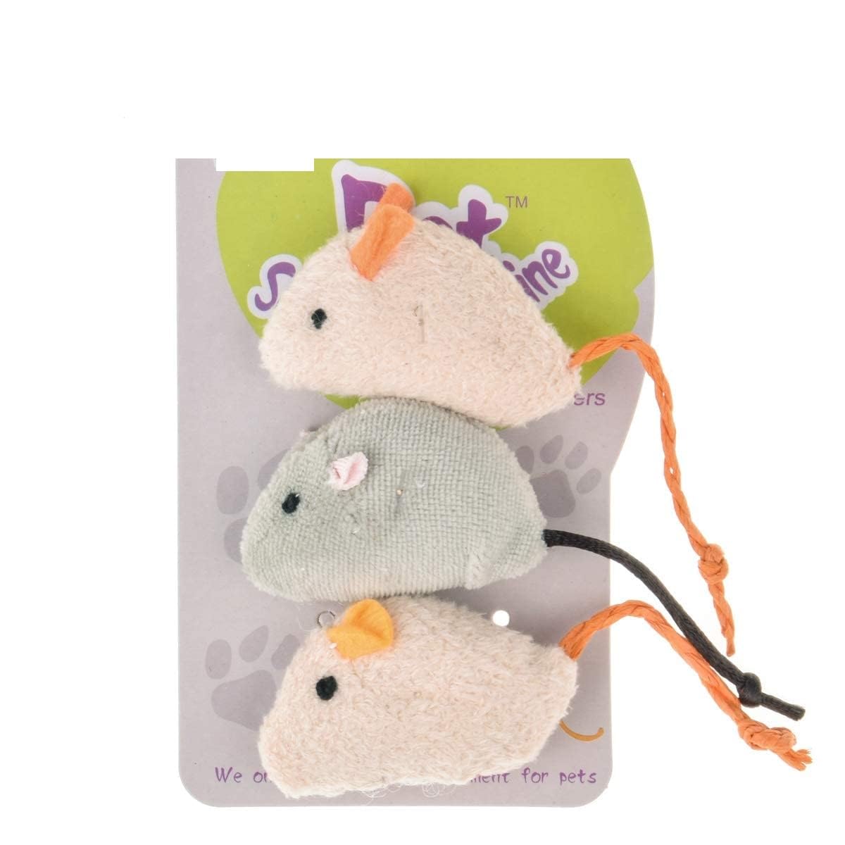 Psk Pet Mart Engaging And Entertaining Plush Cat And Kitten Playing Toy  Interactive Mouse Toy For Cat Play, Provides Hours Of 
