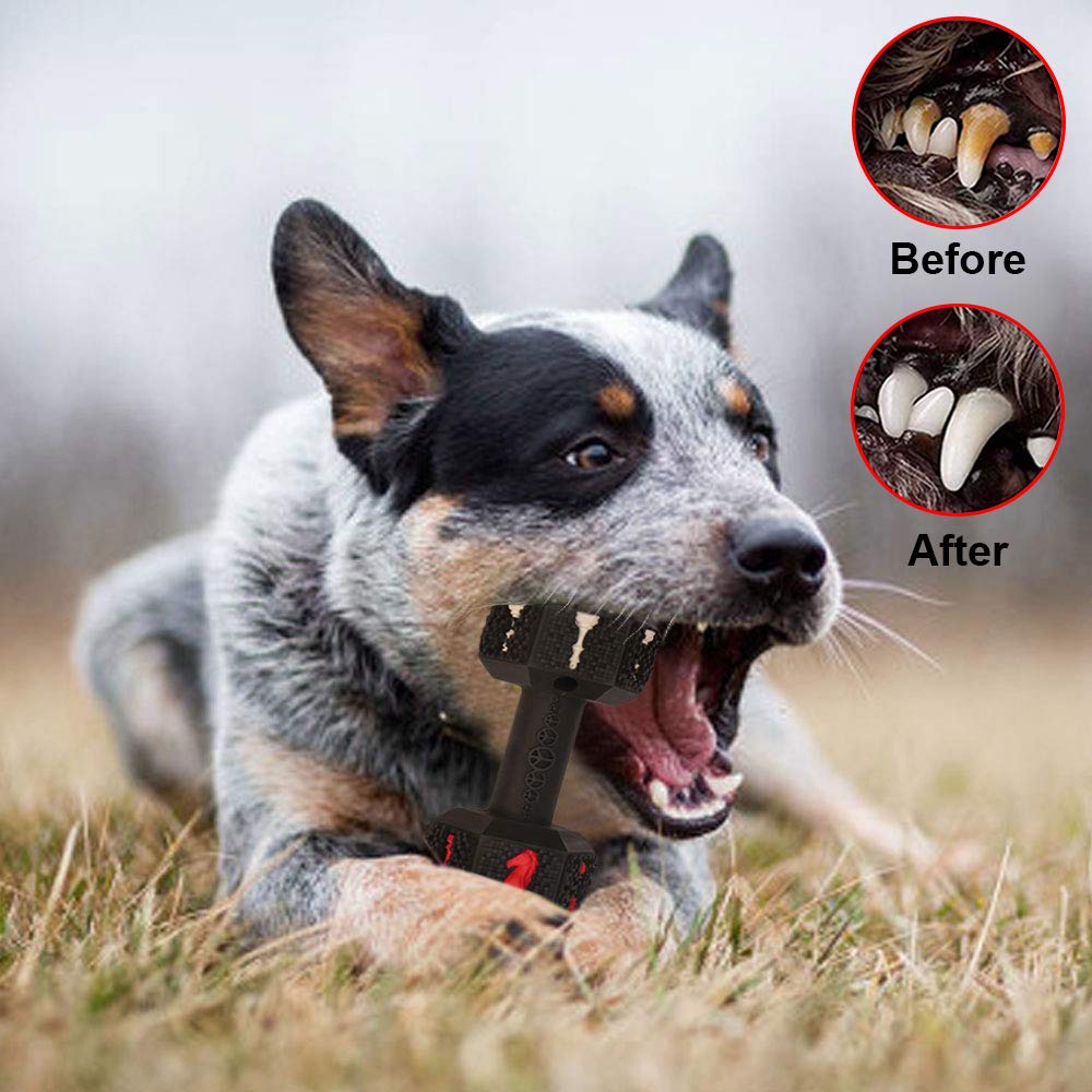 Hswaye Dog Chew Toys for Aggressive Chewers,Food Grade Non-Toxic Dental Pet Toy,Tough Durable Indestructible Dog Toys for Medium