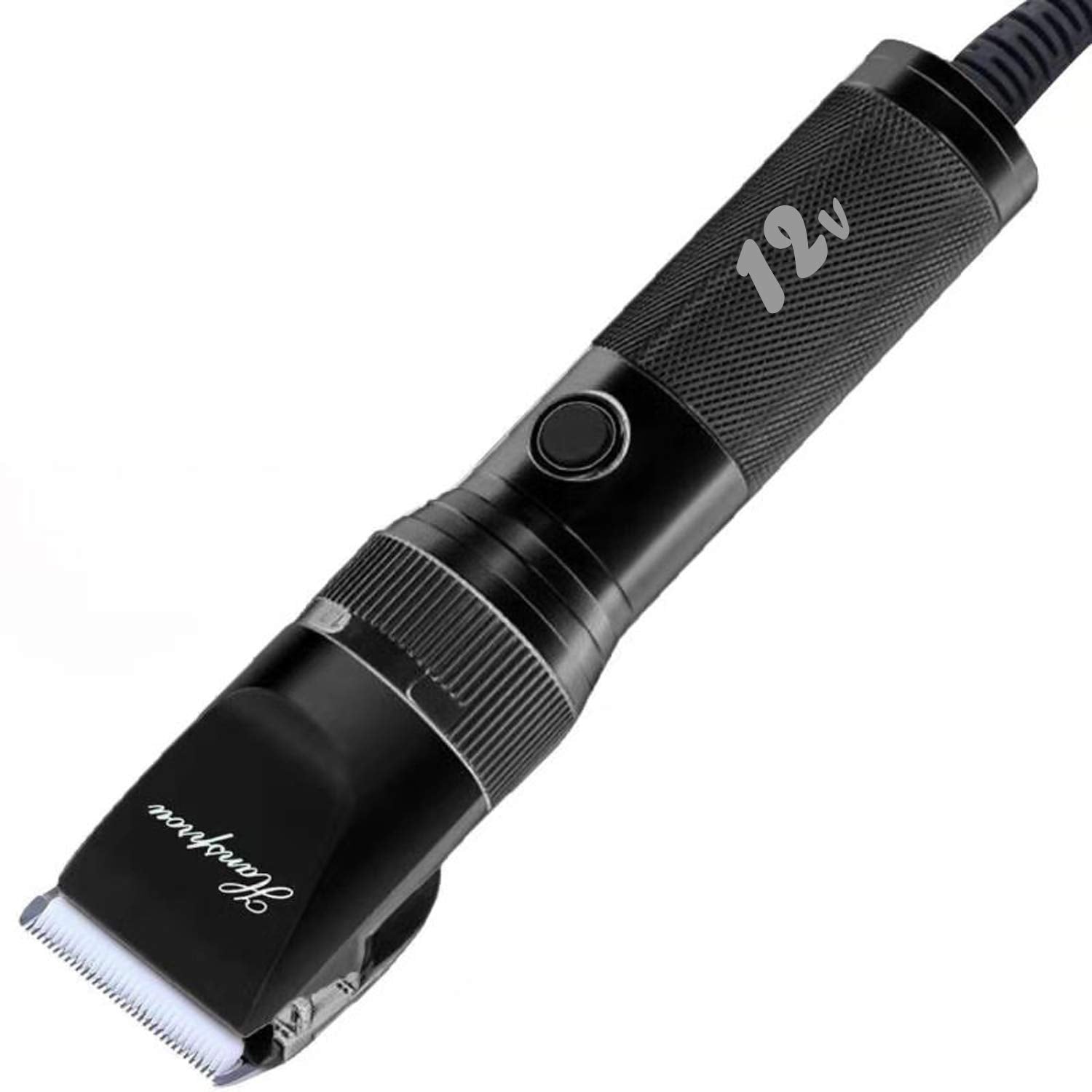 Hansprou Dog Shaver Clippers High Power Dog Clipper For Thick Heavy Coats Low Noise Plug-In Pet Trimmer Pet Professional Groomin