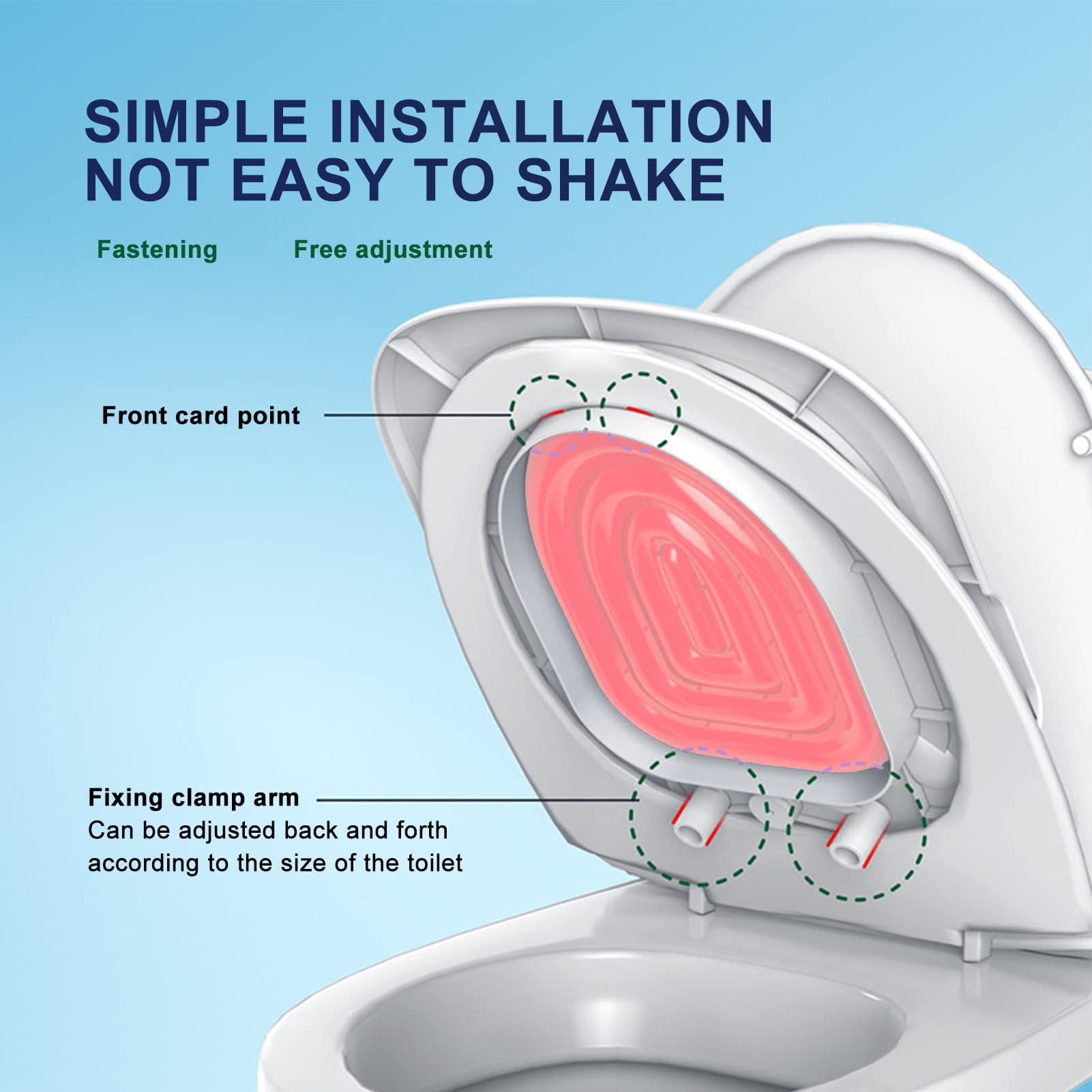 Cat Toilet Training Kit, Cat Toilet Training System, Teach Your Cat To Use The Toilet, Universal Reusable Cat Toilet Trainer For