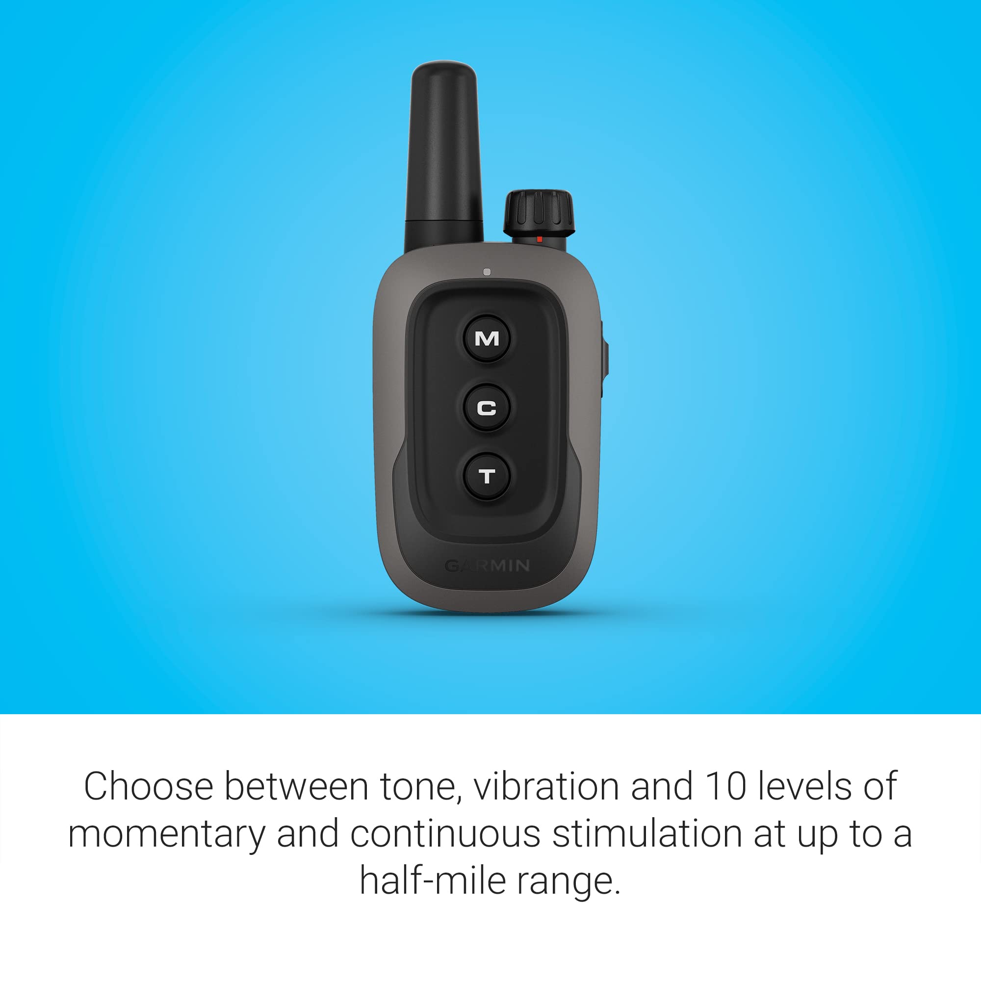 Garmin Delta SE Handheld, Simple 3-Button Handheld for Dog Training, Train Up to Two Dogs, Water Resistant