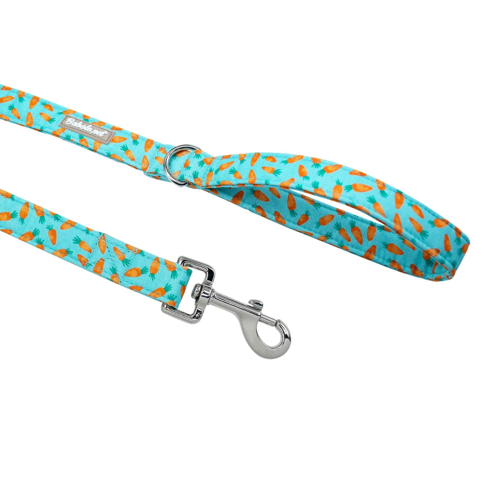 Babole Pet Easter Gift Dog Leash,Durable Handmade Dog Leashes With Soft Handle, Manual Dog Leashes Matching Carrot Dog Collars For Small Medium Large Dogs,Xs,Lenth 120Cm