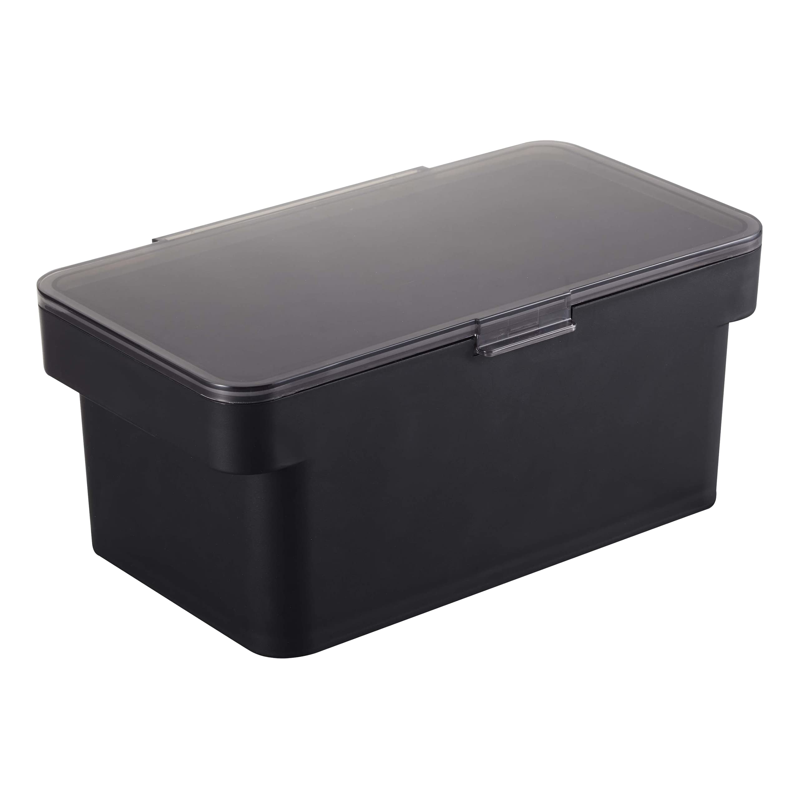 Yamazaki Home Airtight Pet Food Storage Container - Cat And Dog Food Holder Bin With Transparent Lid And Handle, Polypropylene, 