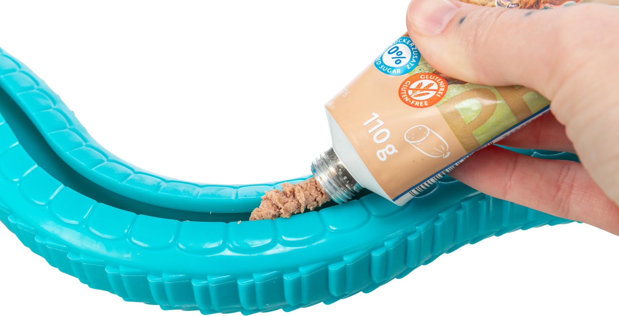 Trixie Snack Coiled Snake Dog Puzzle Toy for Dogs, Dog Enrichment Toy, Interactive Chew Toy, Treat Dispenser, 7'' (18cm)