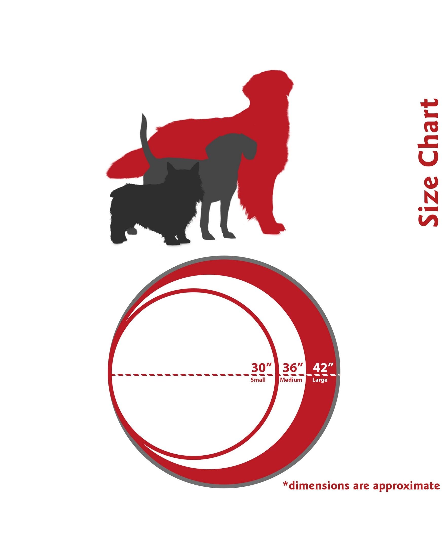 Grey Towers Large Round Indoor Outdoor Pet Dog Bed With Removable Washable Cover By Majestic Pet Products