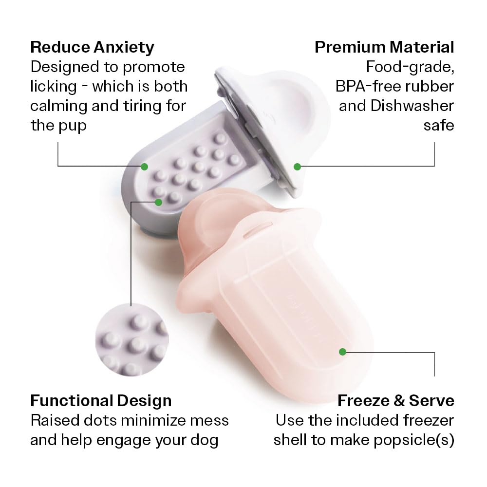 Diggs Groov Crate Training Aid For Puppies - Dog Crate Licking Toy And Puppy Training Aid - Safe, Calming Dog Enrichment Kennel