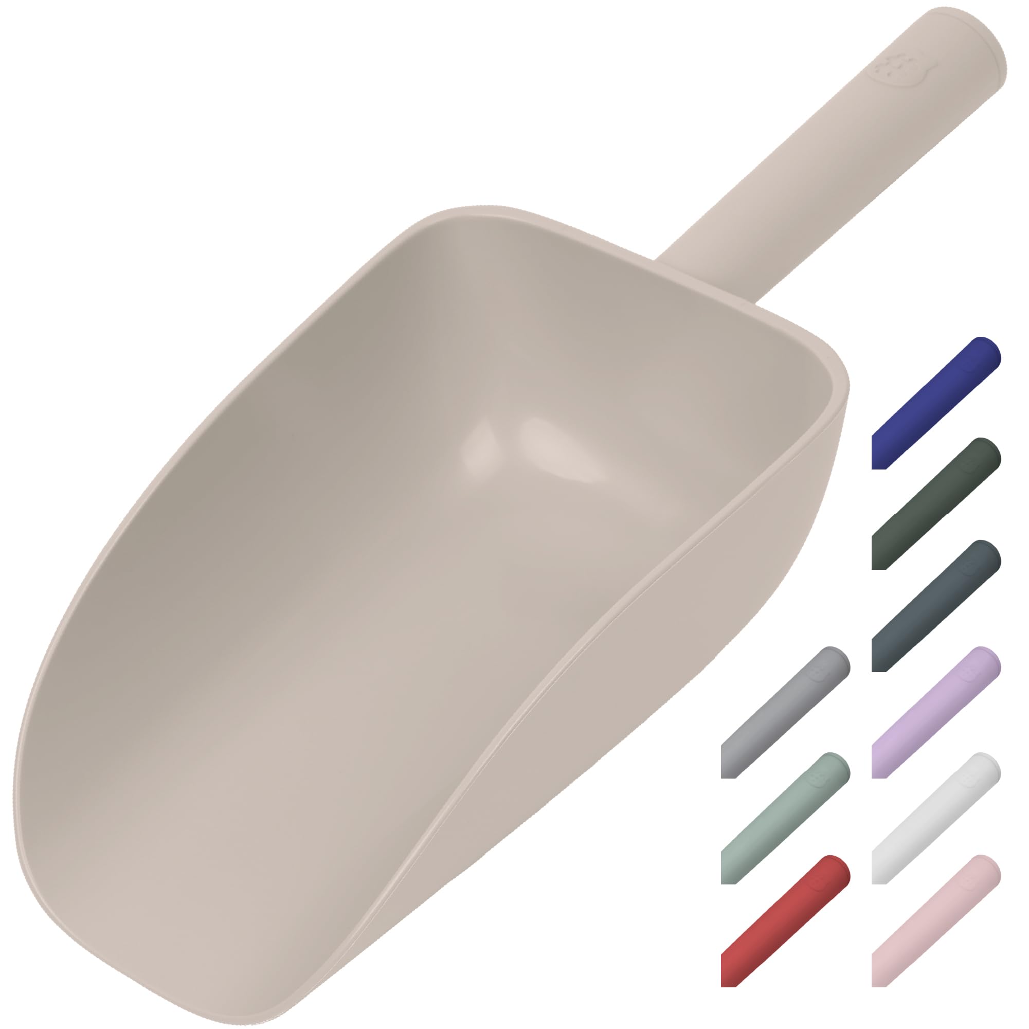 CATSTAG Extra Big Multipurpose Scoop- Solid Deep Scooper for Any Household - Disposing/Replacing Litter - Big Size Animal Pet Fo
