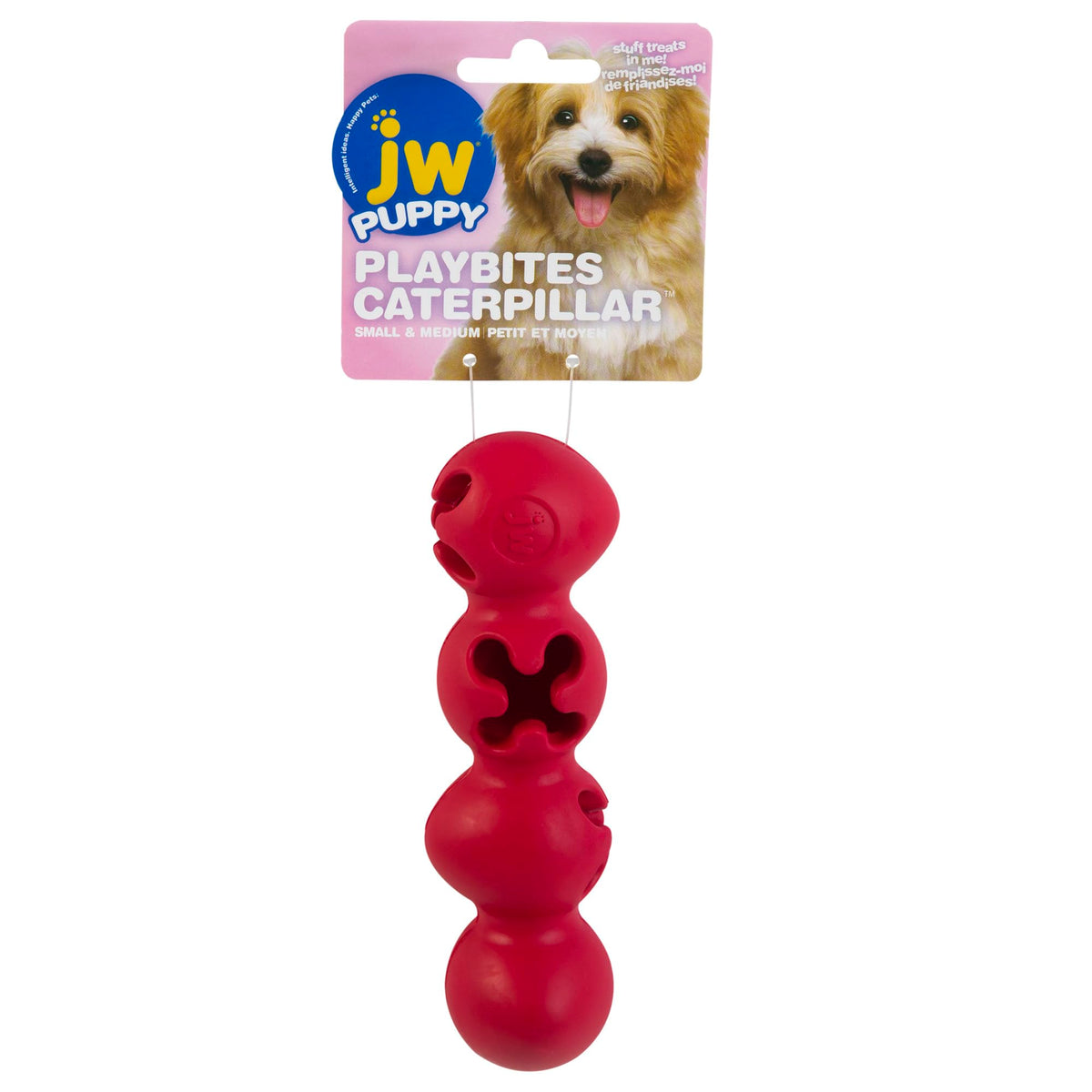 Jw Playbites Caterpillar Treat Dispenser Toy