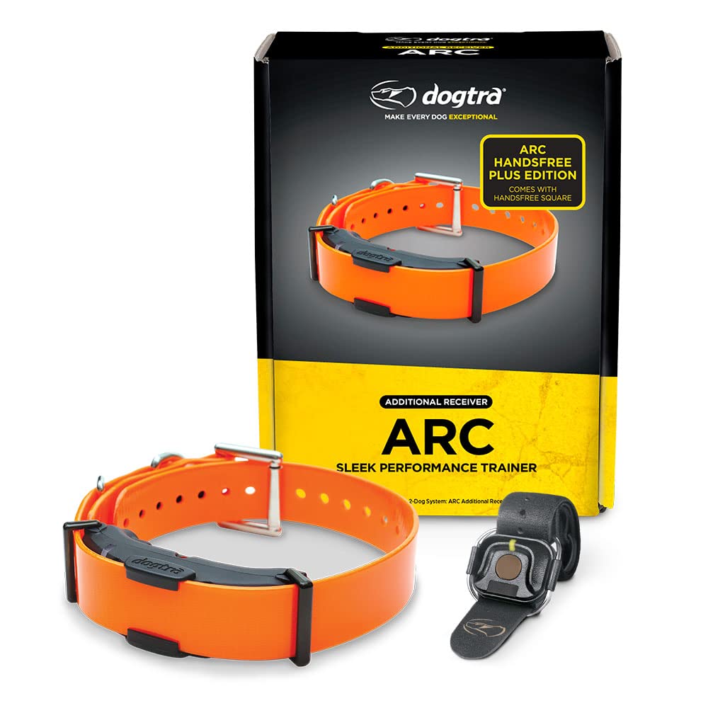 Dogtra Arc Handsfree Plus Additional Receiver Remote Dog Training E-Collar With Handsfree Square For Discreet And Precise Contro