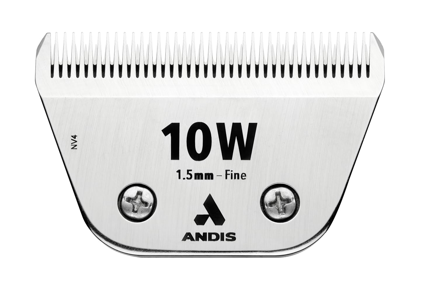 Andis 561460 ceramicEDGE #10W Fine Wide Blade, Small Animal and Pet Grooming, Detachable Replacement Blade, Long Lasting, Stainl
