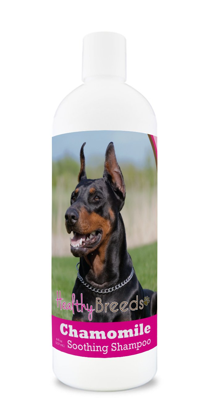 Healthy Breeds Doberman Pinscher Chamomile Soothing Dog Shampoo 8 Oz