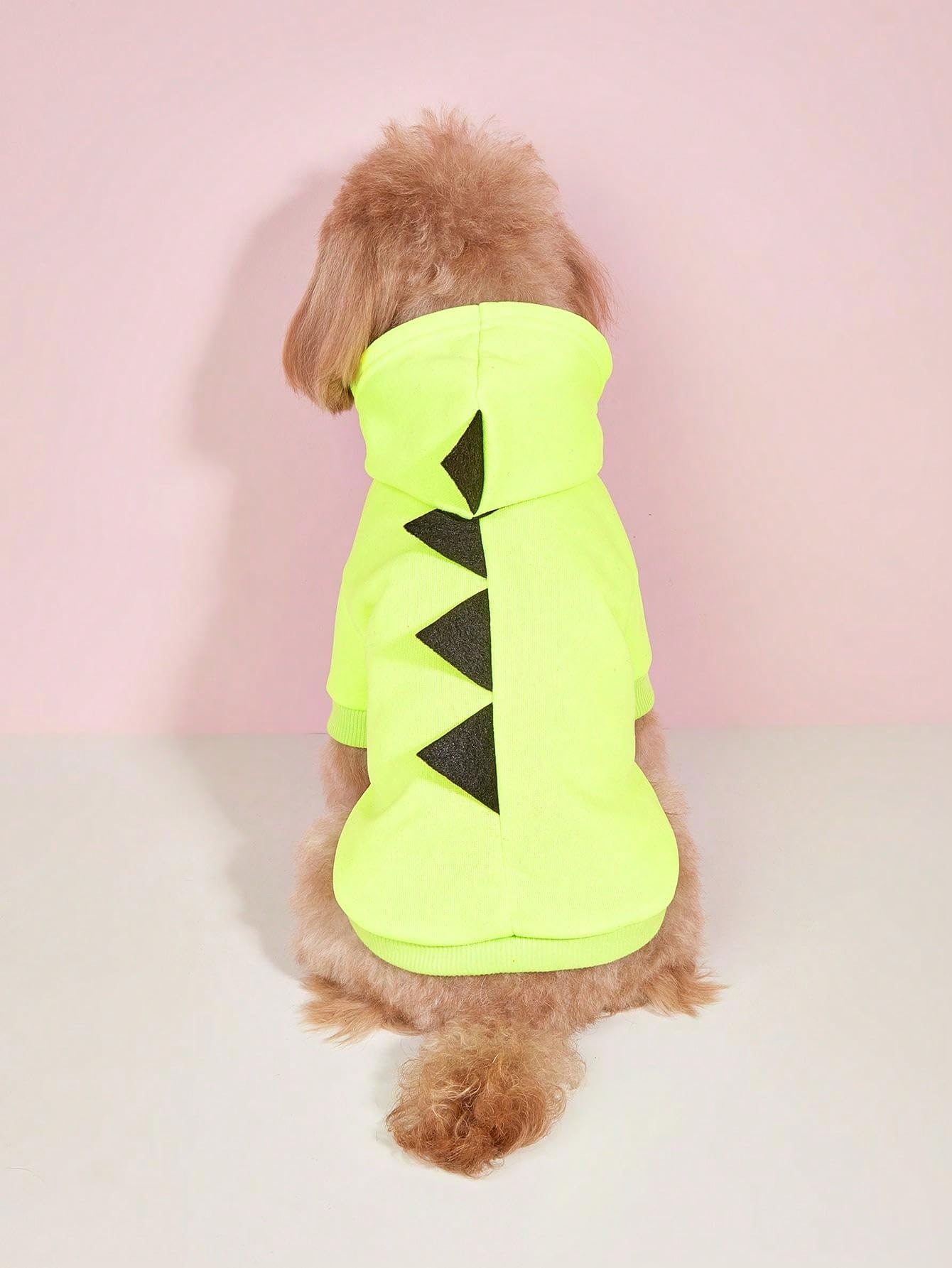 Qwinee Dinosaur Dog Hoodie Dog Warm Jacket Christmas Halloween Dog Costume Dog Clothes For Puppy Kitten Small Medium Dogs Cats G
