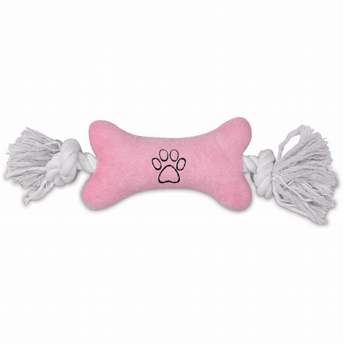 Zanies Tiny Tugger Dog Toys, Pink, 7'