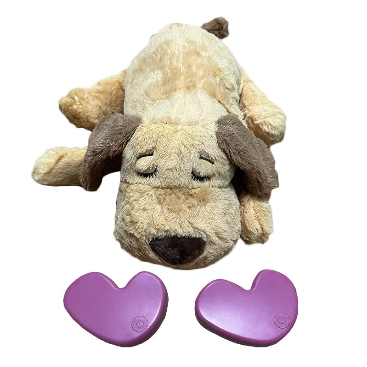 SZENSITE 2PCS Heartbeat Box Puppy Toy Heartbeat Simulator Soother Heartbeat for Pet Anxiety Relief Sleep Aid Calming Toys Cat Ki