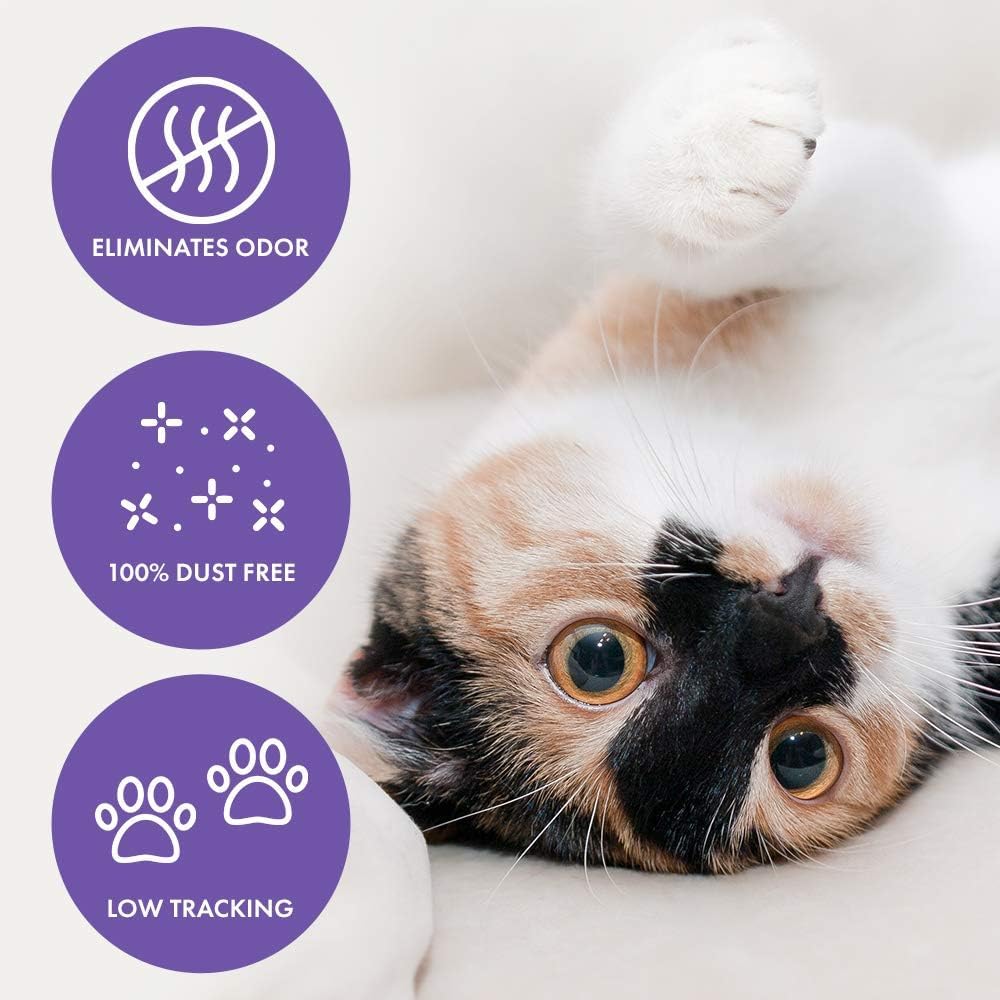 Ultra Clumping Micro Crystals Cat Litter - Dust Free, Soft On Paws, Fragrance Free - 5 Lbs.