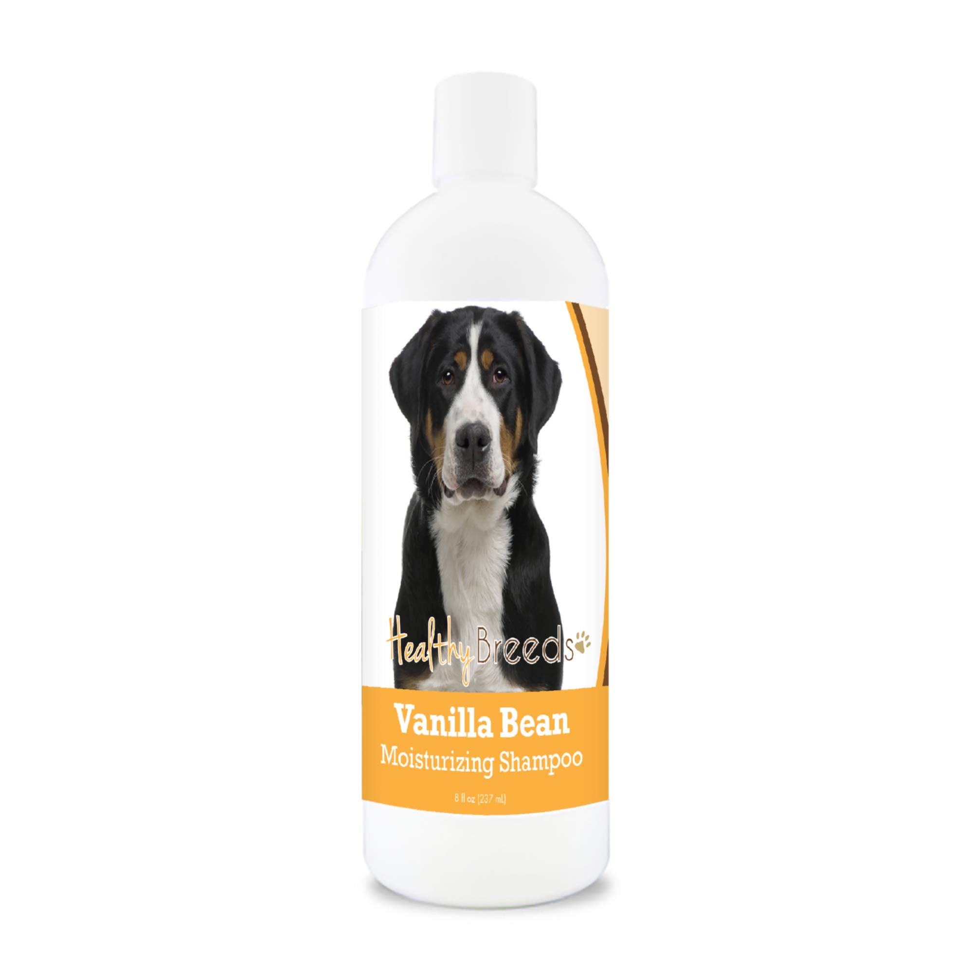 Healthy Breeds Greater Swiss Mountain Dog Vanilla Bean Moisturizing Shampoo 8 Oz