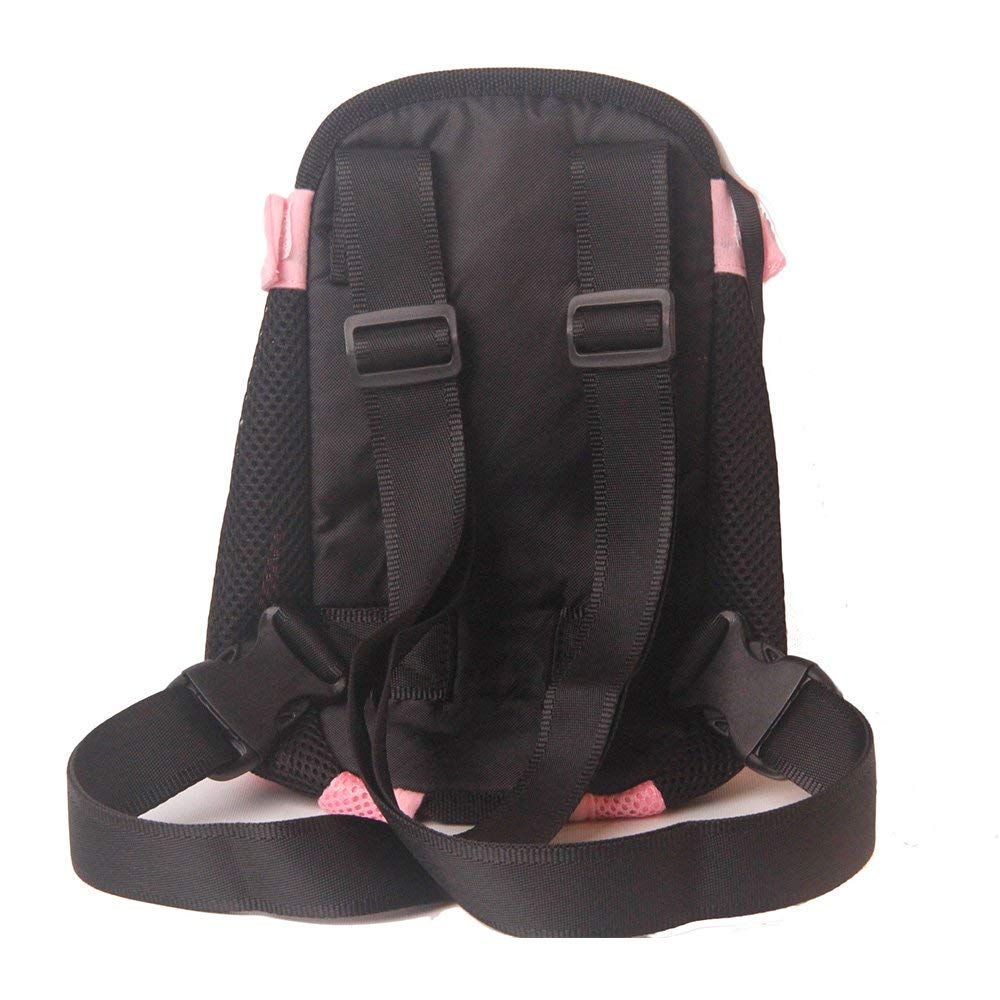 Dog Carrier Pink Legs Out Front Pet Carrier Backpack Comfortable Puppy Bag With Shoulder Strap And Sling For Travel Hiking Camping Outdoor