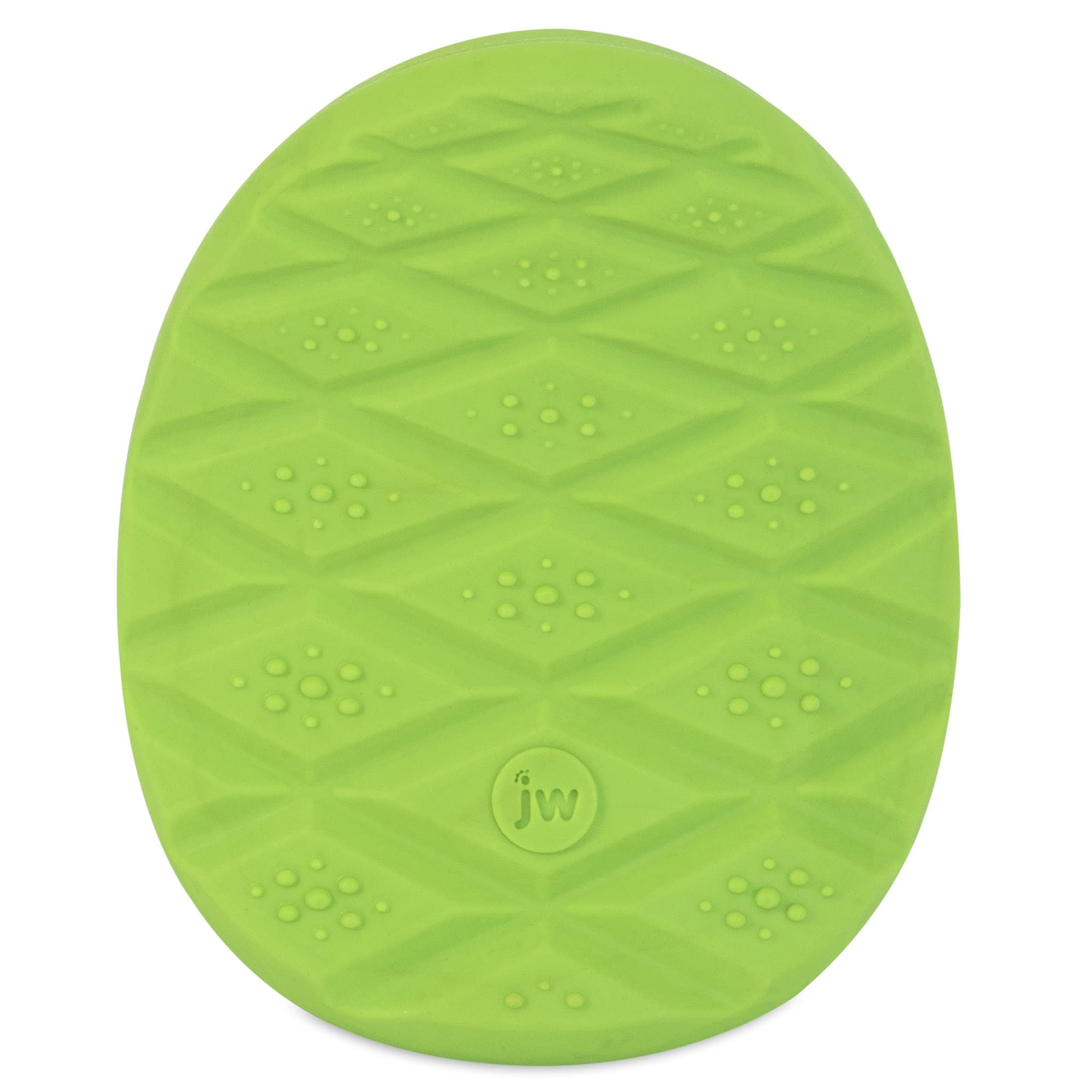 JW Pet Prickly Pear Chew Dog Toy - Green Rubber, One Size, Model 60635