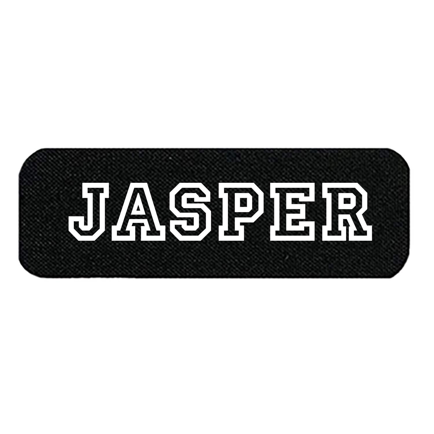 K9 Sport Sack Custom Name Patch For Dog Carrier Backpack (Black) 2'' X 6''