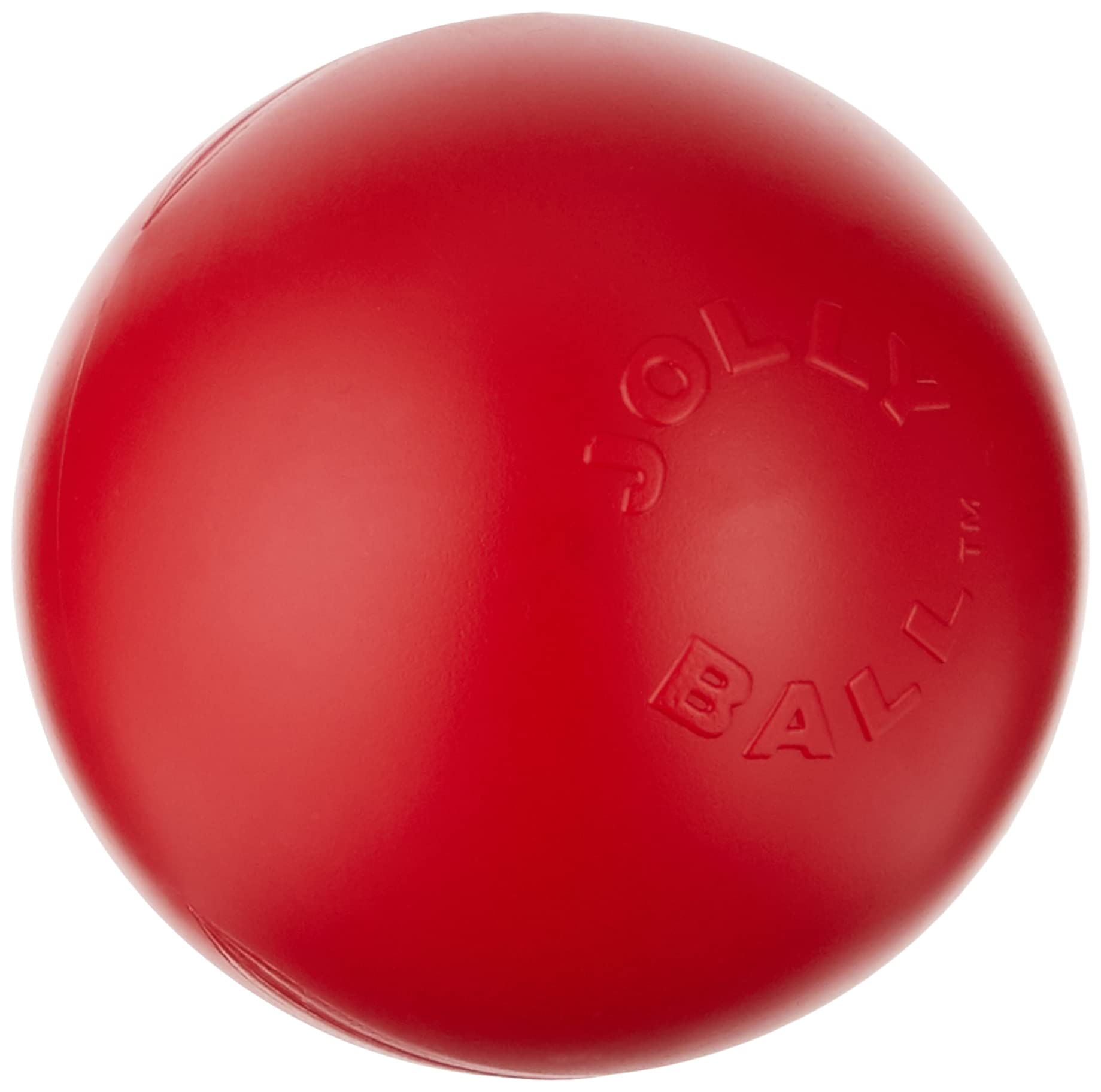 Jolly Pets PushnPlay Ball Dog Toy, 4.5 Inches/Small, Red