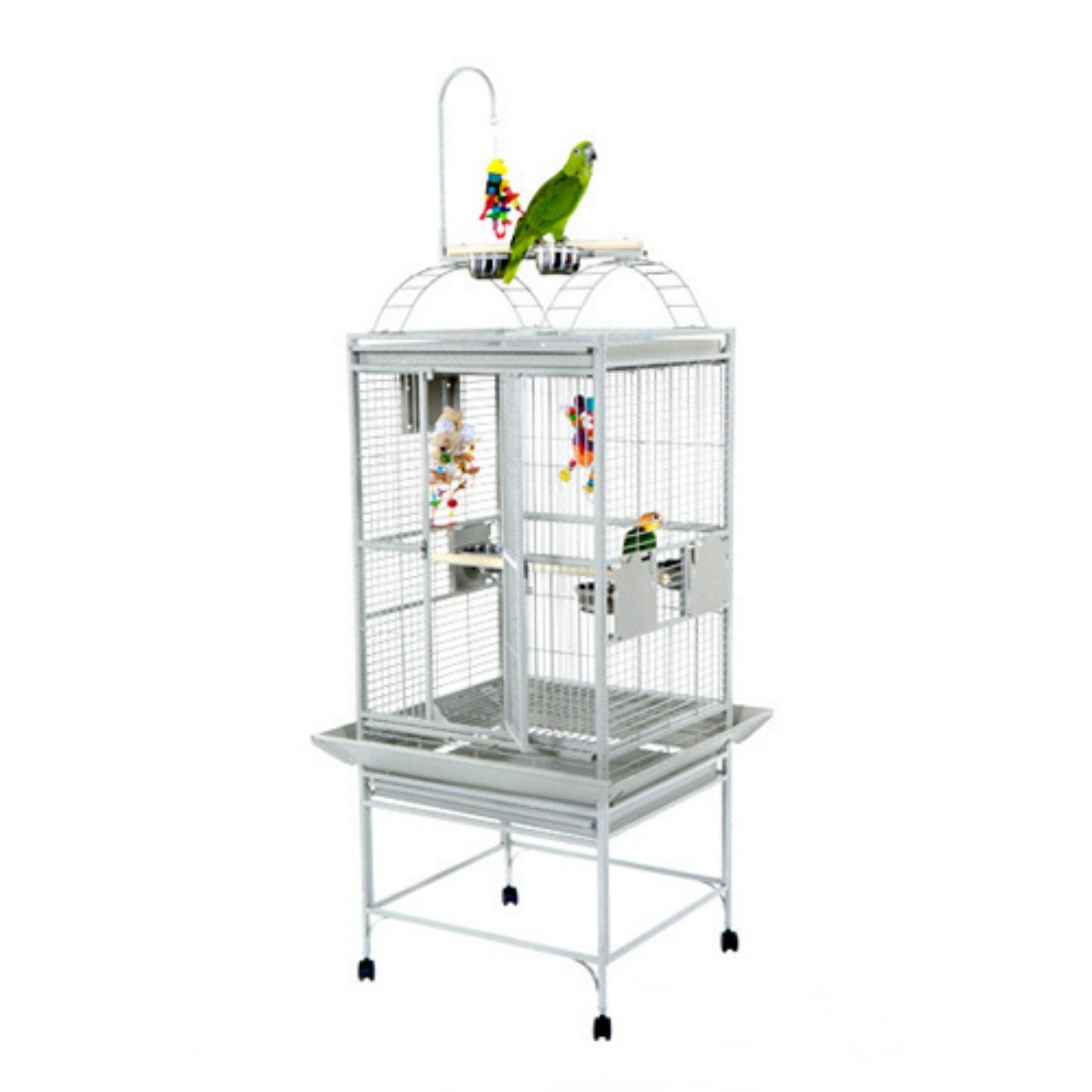 A&E Cage 8002422 Platinum Play Top Bird Cage With 5/8' Bar Spacing, 24' X 22'