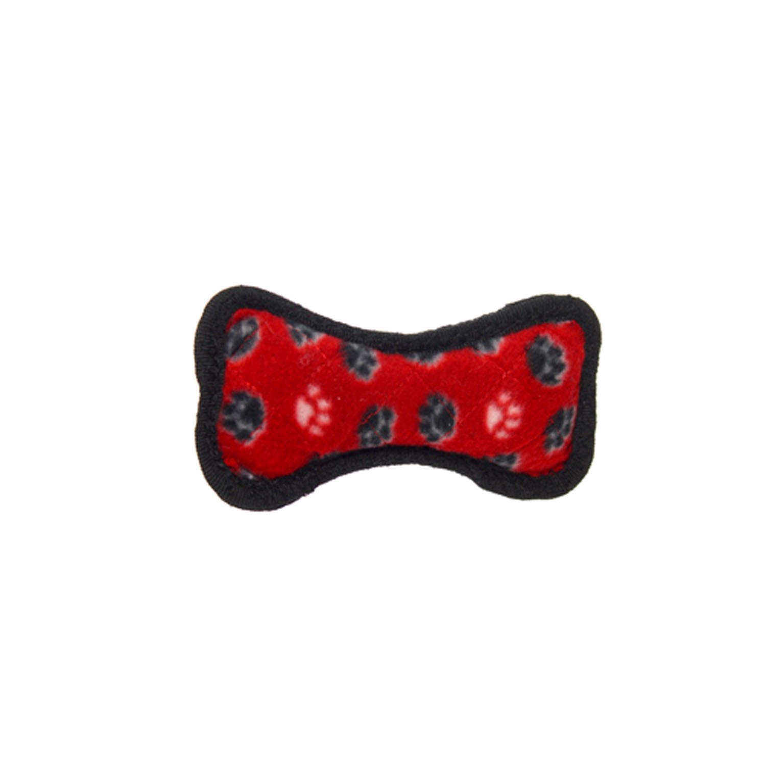 Tuffy - World'S Tuffest Soft Dog Toy - Ultimate Bone-Squeakers - Multiple Layers. Made Durable, Strong & Tough. Interactive Play Dog Toy (Tug, Toss & Fetch). Machine Washable & Floats (Jr, Red Paw).
