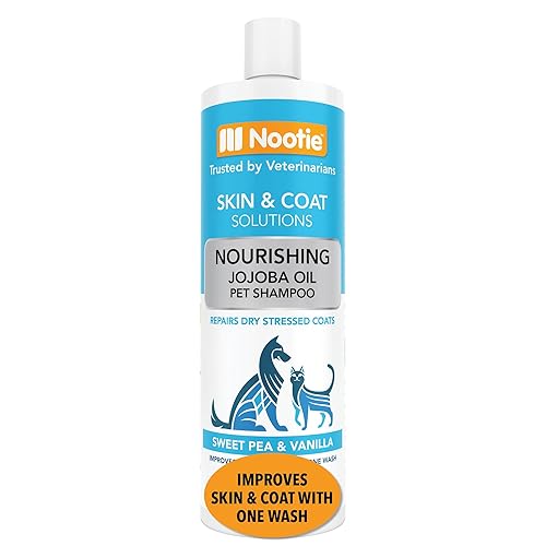 Nootie - Pet Shampoo For Sensitive Skin -      Revitalizes Dry Skin & Coat - Natural Ingredients - Soap, Paraben & Sulfate Free