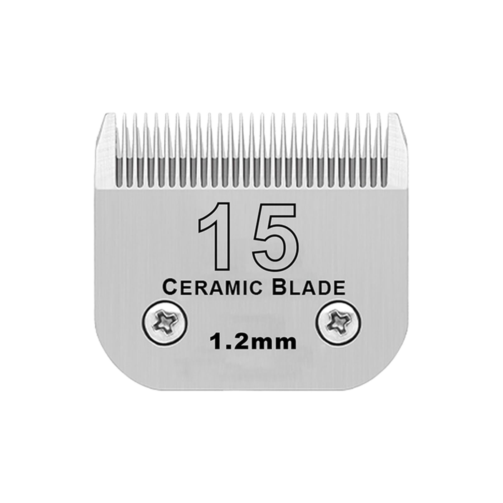 Detachable Pet Dog Grooming Clipper Ceramic Blades,Compatible With Size-15 Cut Length 3/64-Inch(1.2Mm),Compatible With Andis/Ost