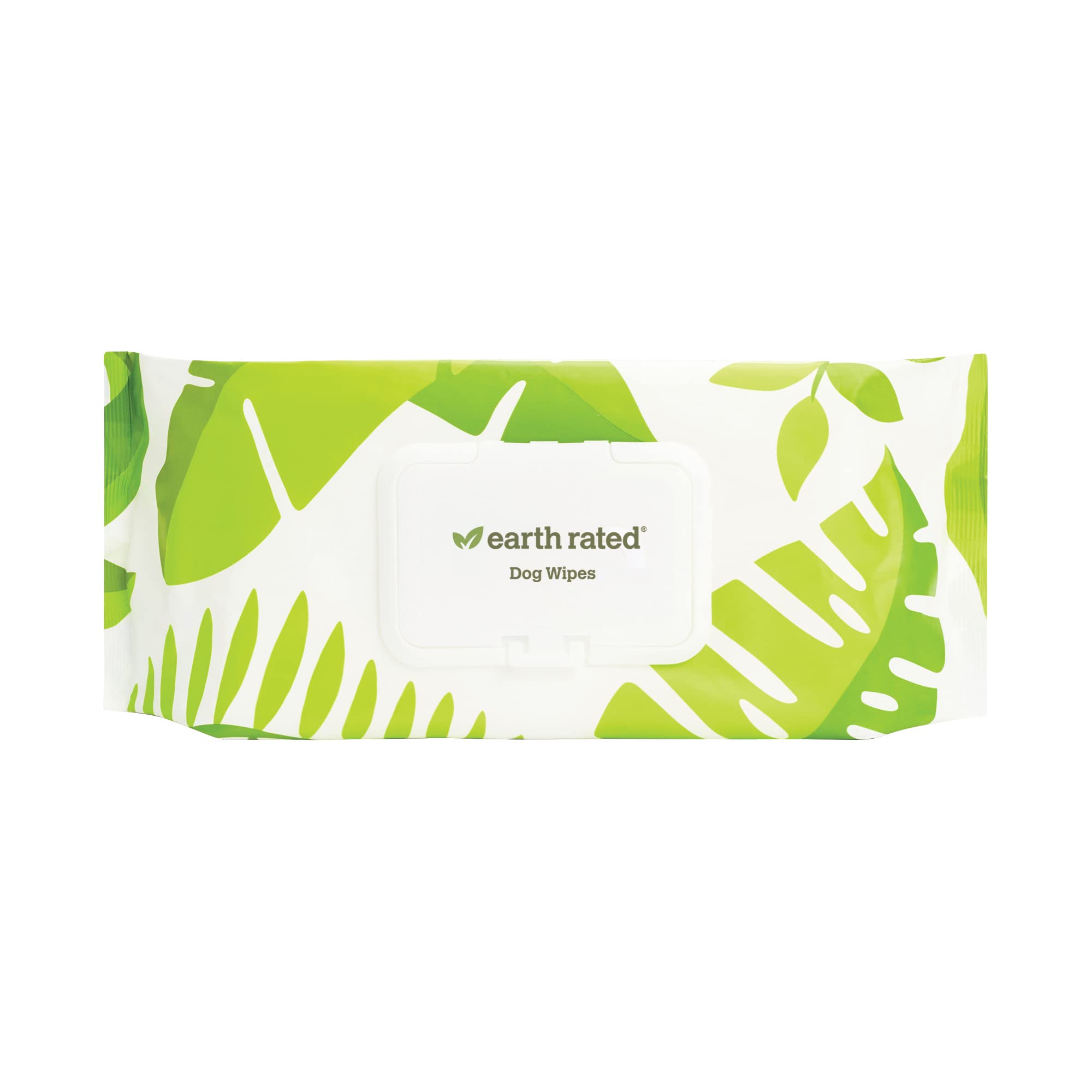Earth Rated Dog Wipes, New Look, Thick Plant Based Grooming Wipes For Easy Use On Paws, Body And Bum, Lavender Scented, 100 Count