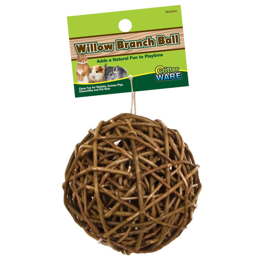 Ware Manufacturing Willow Branch Ball For Small Animals - 4-Inch