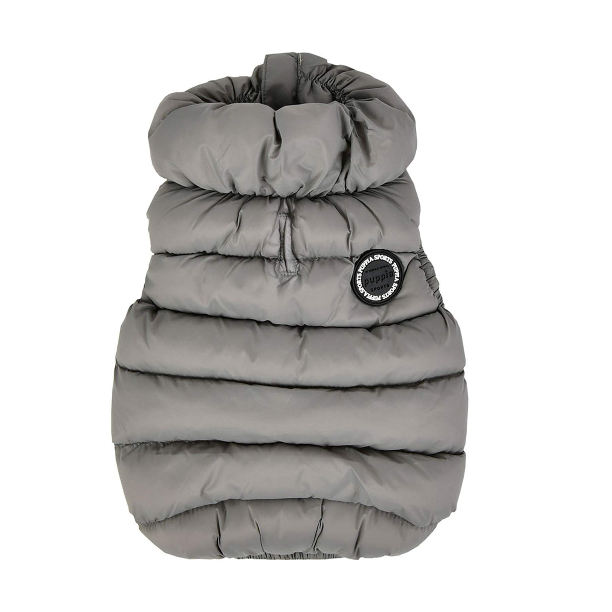 Puppia Winter Ultralight Dog Coat A Waterproof Warmth For Cold Weather Zipper Closure For Small And Medium Dogs, Grey, Medium